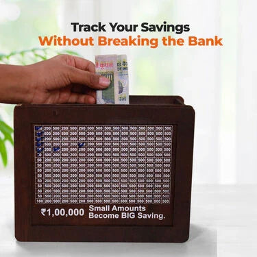 Wooden Money Bank