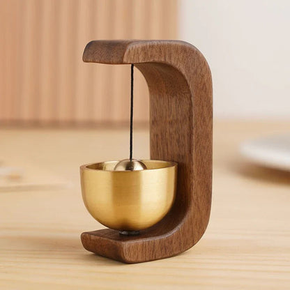 Wooden Door Bell
