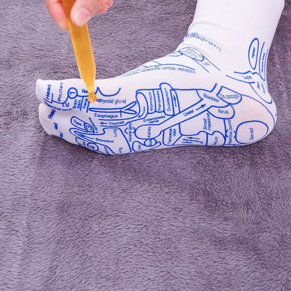 Reflexology Socks with Massage Tool
